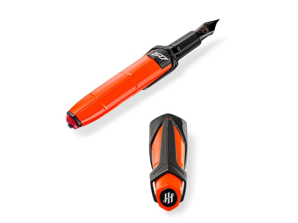 orange color pen